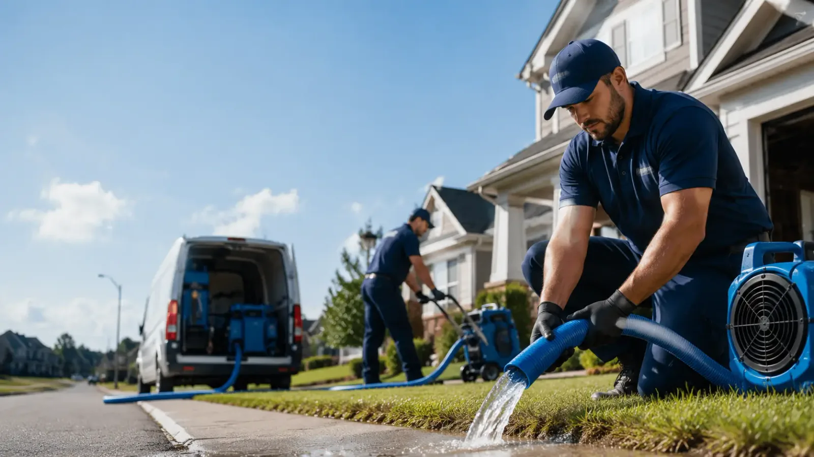Flood Damage Restoration in Holland, TX